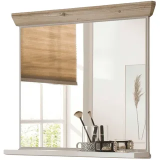furn.design Badspiegel Rovola 80 x 72 cm Weiß
