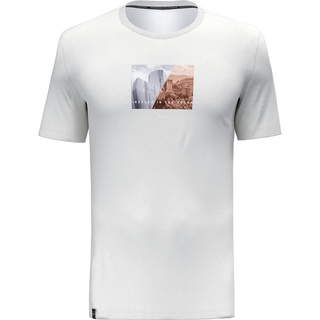 Salewa Pure Design Dry Short Sleeve T-shirt Weiß L Mann