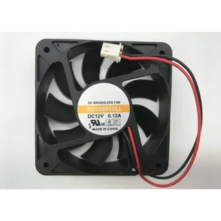 Cooling fan 12V 60mm Cooling fan, FD126015LL DC12V 0.12A 60x60x15mm 2-Wire
