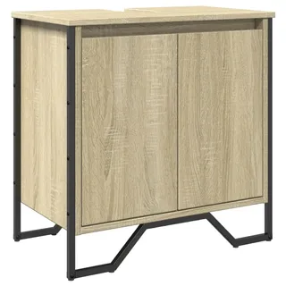 vidaXL Waschbeckenunterschrank 60 x 60 x 35 cm Braun