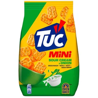 TUC Cracker Mini Sour Cream & Onion, 120g