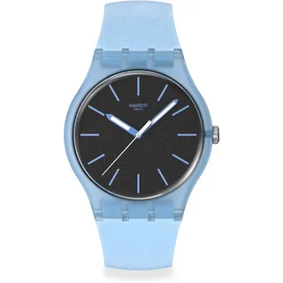 Swatch BLUE MOVES Unisexuhr 34 mm SO29L101