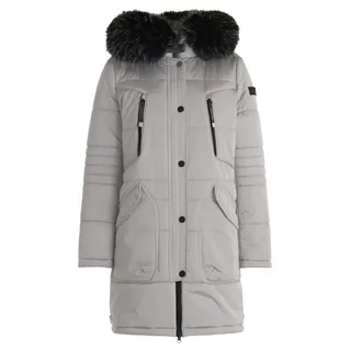 Betty Barclay Steppjacke mit Kapuze Grau 44