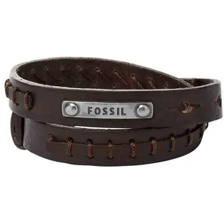Fossil Vintage Casual Wickelarmband Braun JF87354040 Größe 48 cm