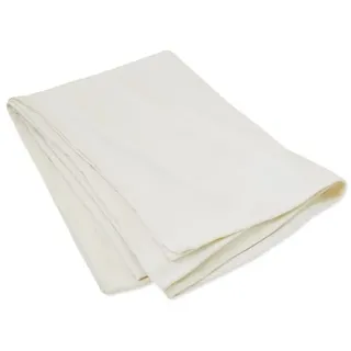FRAMSOHN Boho Living Bettüberwurf 155 x 200 cm Beige/Weiß