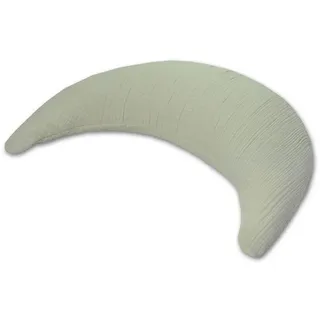 Kinderhaus Blaubär Schwangerschaftskissen Musselinmond 140 cm Grün