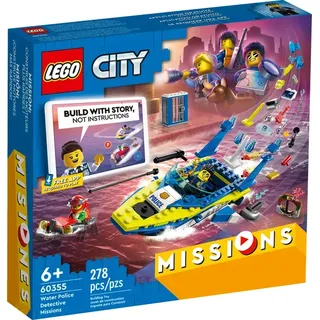 LEGO City Detektivmissionen der Wasserpolizei 60355