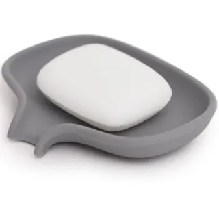 Bosign Soap Saver Silikon Seifenschale-grau, 1