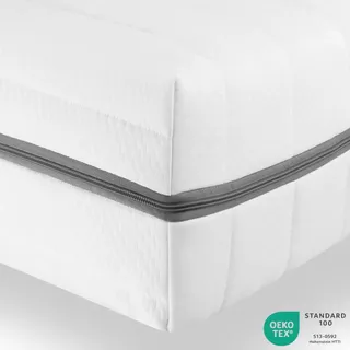 Sleepneo Matratze, Kaltschaummatratze 160x200, Höhe 18cm, H2 H3, 7 Zonen Wendematratze mit abnehmbaren Bezug