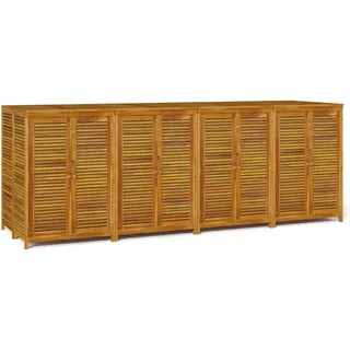 furnicato Gartenbox 280 x 104 x 87 cm 1-tlg. Braun
