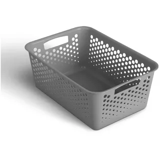 Pro Home Aufbewahrungskorb Organizer 30 x 17 x 44 cm Anthrazit