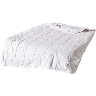Traumschlaf Seidendecke leicht, Füllung: 100% Seide 200x210 cm - weiß