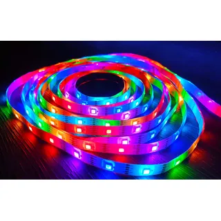 Cololight LED STRIP 30 - RGB Leuchtstreifen, WLAN, Homekit, Alexa, Google Home, jede LED andere Farbe (30 LEDs pro Meter, Starter Set 2m + 2m Verlängerung)
