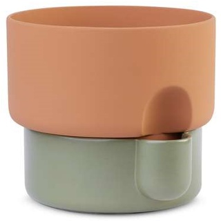 Oasis Flowerpot Small Green/Terracotta - Northern