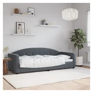 vidaXL Tagesbett 80 x 200 cm Dunkelgrau