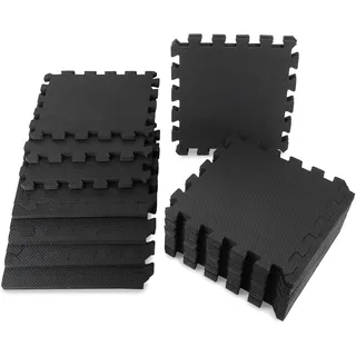 1,95 m2 Schutzmatte 1cm Dicke 21 Stück 30x30x1cm Pool Matte Whirlpool Unterlage