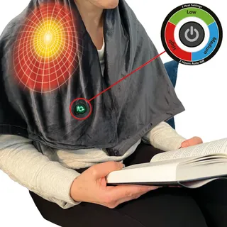 Stylies Akku betriebene mobile Wärmedecke waschbar
