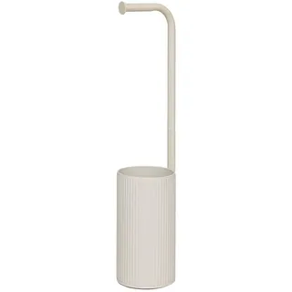 5five simply smart Toilettenpapierhalter, Beige, Metall, 13.5x66x13.5 cm, Badaccessoires