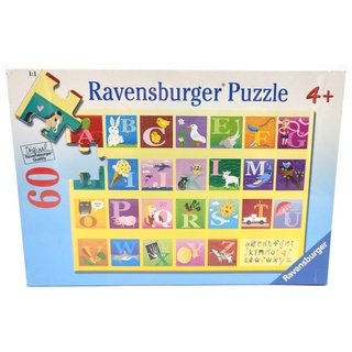 Ravensburger Puzzle The Alphabet 095933 60 Teile Lernpuzzle Kinder 36 x 26 cm...