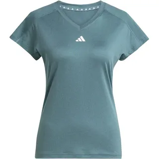 adidas AEROREADY Train Essentials Minimal Branding V-Neck Pretea/White XS