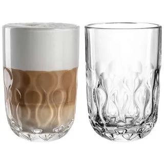 LEONARDO GOCCE Latte Macchiato Glas (2) 390 ml 2er Set