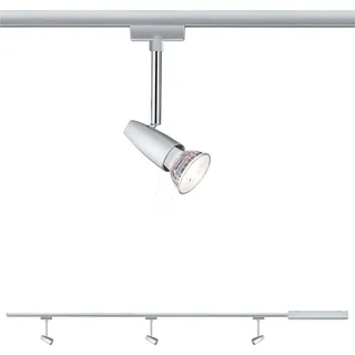 Paulmann Hochvolt-Schienensystem-Set URail Barelli max. 3x10W GU10 Chrom/Chrom 1m