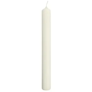 Kopschitz Kerzen Stumpenkerze Altarkerze 100% Ceresin Elfenbein 300 x Ø 35 mm, 1 Stück
