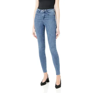 Only Skinny-fit-Jeans ONLPOWER MID PUSH UP Skinny Jeans Power - Blau,Braun - 32/33