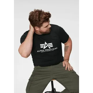 Alpha Industries Basic Kurzarm-T-Shirt Black 3XL