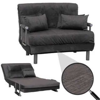 MCW Schlafsessel Chenille Silber