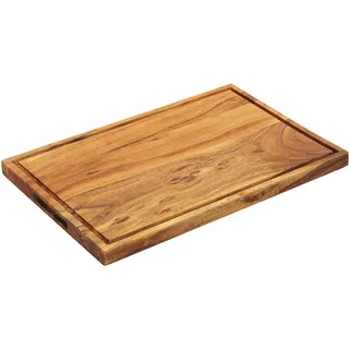 Tranchierbrett ZASSENHAUS AKAZIE (BHT 30x2.50x46 cm) - braun - BHT 30x2.50x46 cm