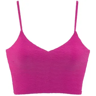 SUNSEEKER Crop-Bikini-Top Damen pink Gr.36 Cup C/D