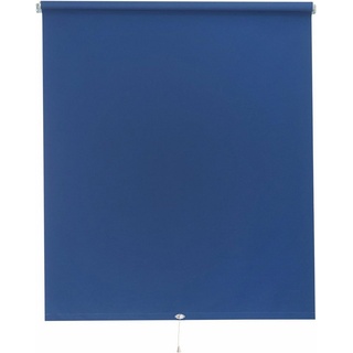 Springrollo Uni, sunlines, Lichtschutz, mit Bohren, verschraubt, 1 Stück blau 62 cm x 180 cm