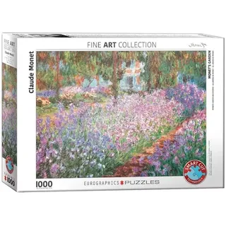 Eurographics 6000-4908 - Monets Garten bei Giverny von Claude Monet , Puzzle, 1.000 Teile
