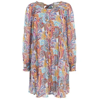 Princess goes Hollywood Sommerkleid Paisley Print Plissee bunt 40