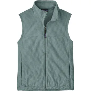 Patagonia Textured Fleece Weste Blue Sage S