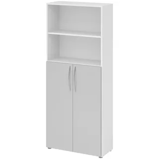 bümö basic Aktenschrank 0 x 0 x 0 cm grau, weiß