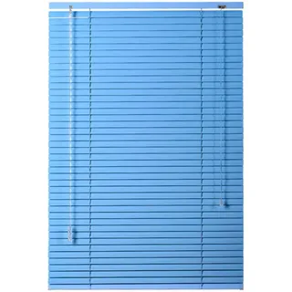 Jalousien Für Fenster,Metall Aluminium Jalousie Blau 50cm 80cm 100cm 115cm 120cm 150cm Breit,Verdunkelungs/Wärmedämmungs Jalousette,Horizontale Innen Jalousetten,Sichtschutz,W×H-70×180cm(28*71in)