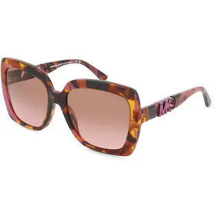 Michael Kors MK2213 Damen-Sonnenbrille Vollrand Eckig Acetat-Gestell, pink