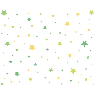 Walplus 104x38 cm Wandaufkleber Sterne Entfernbar Selbstklebend Wandbild Kunst Aufkleber Home Dekoration Wohnzimmer Schlafzimmer Büro Tapete Kinderzimmer Geschenk Mehrfarbig