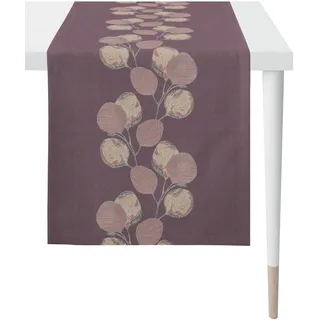 APELT Tischläufer 2717 LOFT STYLE, Jacquard (1-tlg) grau|lila