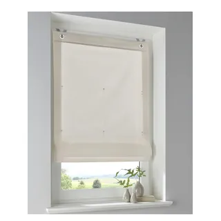 Kutti Raffrollo 45 x 140 cm Natur/Beige