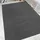 Teppich ANDIAMO Gr 4 grau B 160cm H 8mm L 230cm Kunstfaser Teppiche Teppich Kurzflor gewebt Uni-Farben auch als Läufer