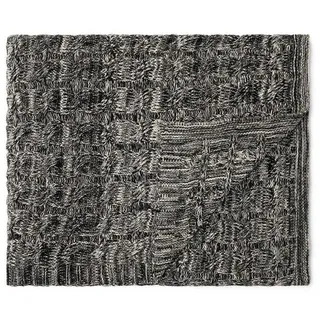 Plaid Ainaa, Marc O'Polo Home, aus Bio-Baumwolle schwarz