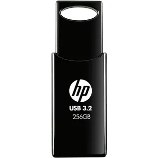HP 712w USB 3.2 Gen 1 Flash Drive 256GB, schwarz, bis zu 120 MB/s Lesegeschwindigkeit