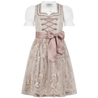 Nübler Trachtenhof Nübler Kleid Kinderdirndl 3-teilig Stella pink 116