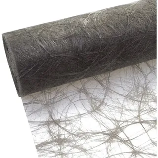 Deko AS Dekoobjekt Sizoweb Tischläufer - anthrazit-taupe - 30 cm - 25 m 64 026-R 300