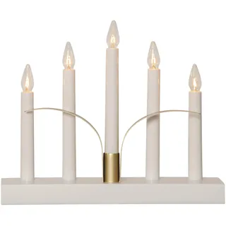 Star Trading LED Schwibbogen Lilja 5-flammig