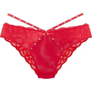 PETITE FLEUR GOLD BY LASCANA Tanga Damen rot Gr.36/38