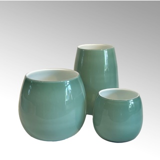 Lambert Pisano Vase, groß salbei H 30 cm D 22 cm
